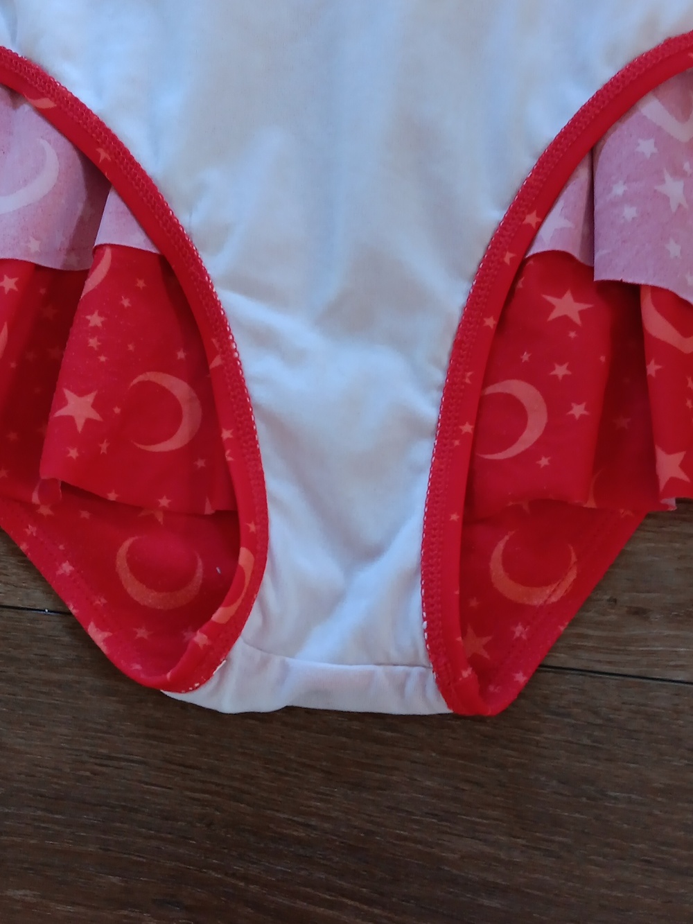 Sailor Moon Bikini Set Red With Purple Gem Plus Size Size 0 - Picture 11 of 12